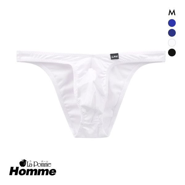 ラポーム オム スーパーWET フロントポーチタイプ ハーフバック ビキニ 日本製 メンズ 前とじ La-Pomme Homme : 50622028  : SHIROHATO(白鳩) - 通販 - Yahoo!ショッピング