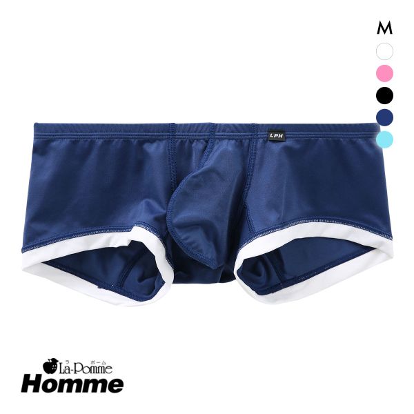 La-Pomme ラポーム オム MFS バイカラー ローライズ ボクサー La-Pomme ラポーム オム MFS バイカラー ローライズ ボクサー