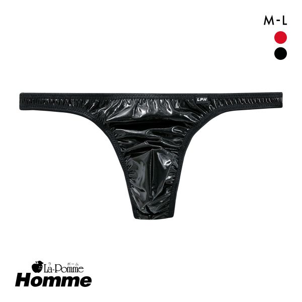 ラポーム オム エナメル Tバック ビキニ 日本製 メンズ 前とじ La-Pomme Homme : 50mp001 : SHIROHATO(白鳩)  - 通販 - Yahoo!ショッピング