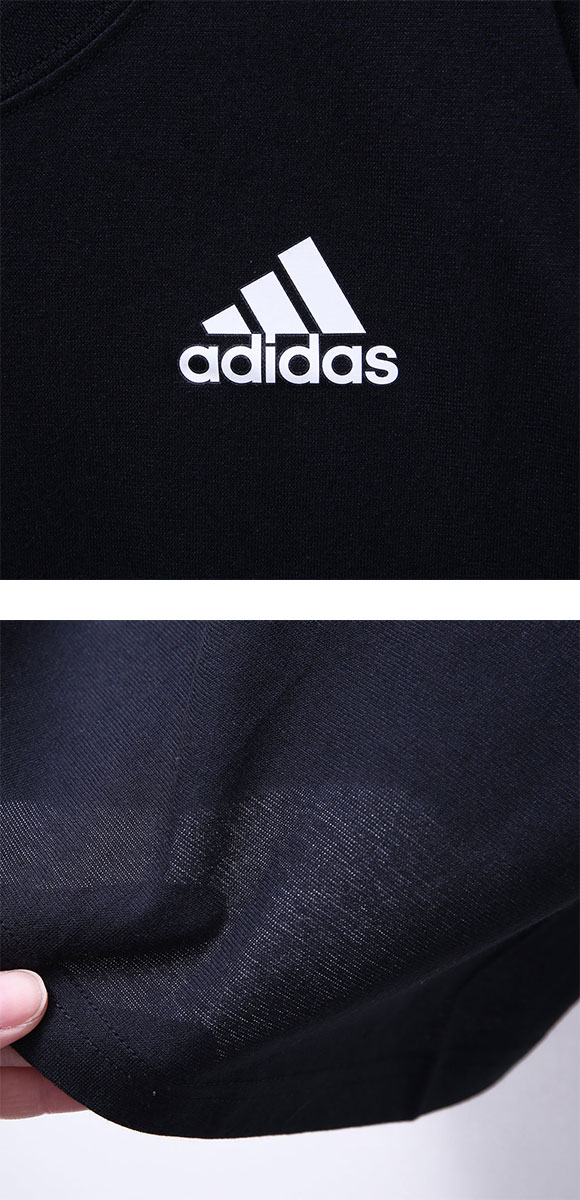 アディダス adidas 2P クルーネック Tシャツ 2枚組 キッズ ジュニア 男の子 2枚組 インナー