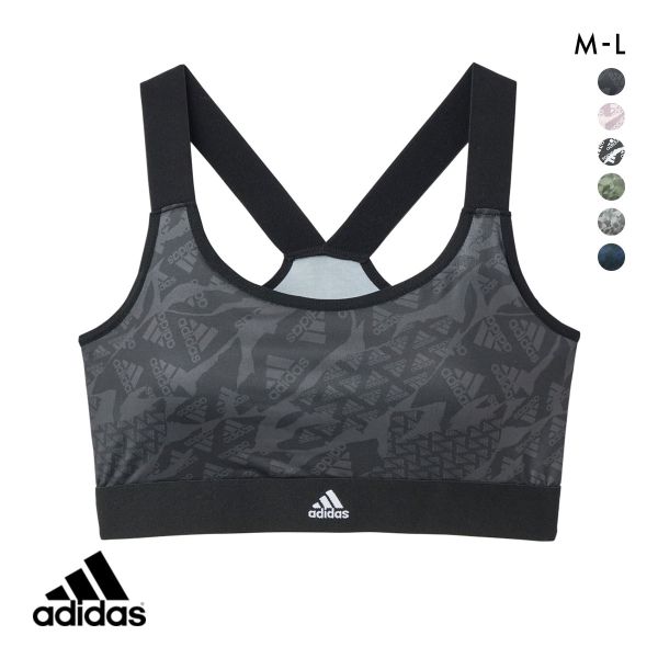 adidas アディダス ハーフトップ ノンワイヤー ブラジャー