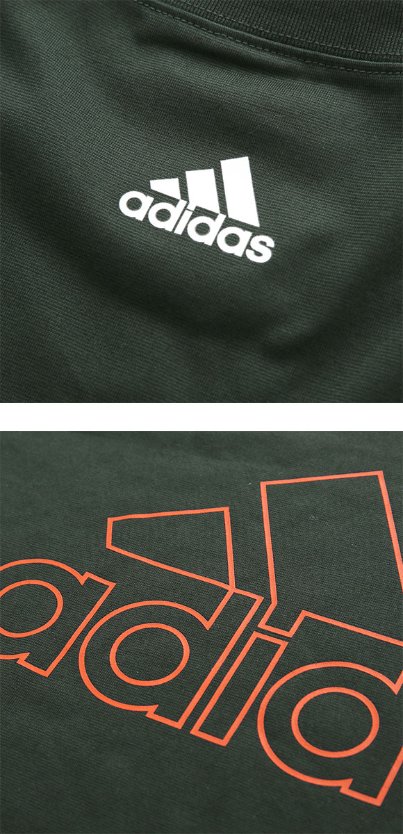 アディダス adidas クルーネック ショートスリーブ Tシャツ メンズ 半袖 スポーツ 吸汗速乾