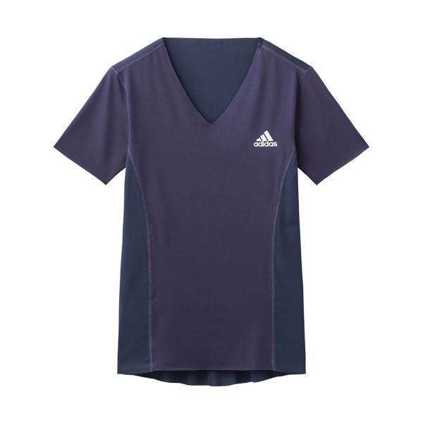 アディダス adidas Vネック Tシャツ インナー メンズ ベースレイヤー スポーツ 半袖