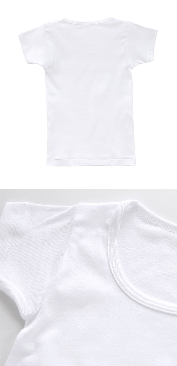 グンゼ GUNZE キッズ ジュニア 無地 半袖 丸首 Tシャツ 2枚組 男児 やわらか綿100％ 子供肌着 男の子 ボーイズ
