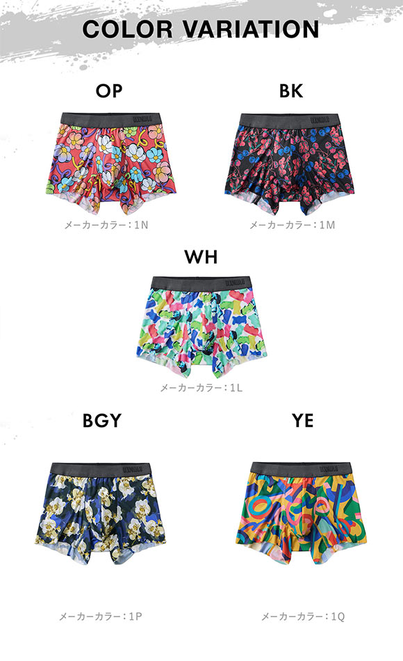 グンゼ BODY WILD インクジェットプリント 総柄 ボクサーパンツ メンズ 前とじ GUNZE ボディワイルド