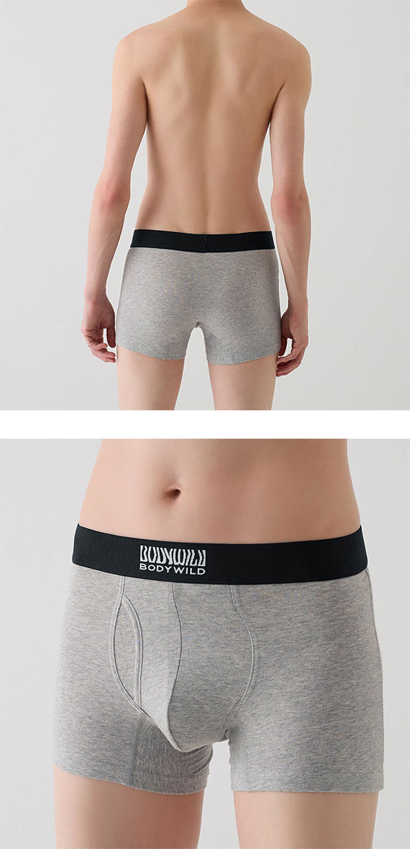 グンゼ GUNZE ボディワイルド BODY WILD ボクサーパンツ メンズ オーガニックコットン混 前あき M L LL