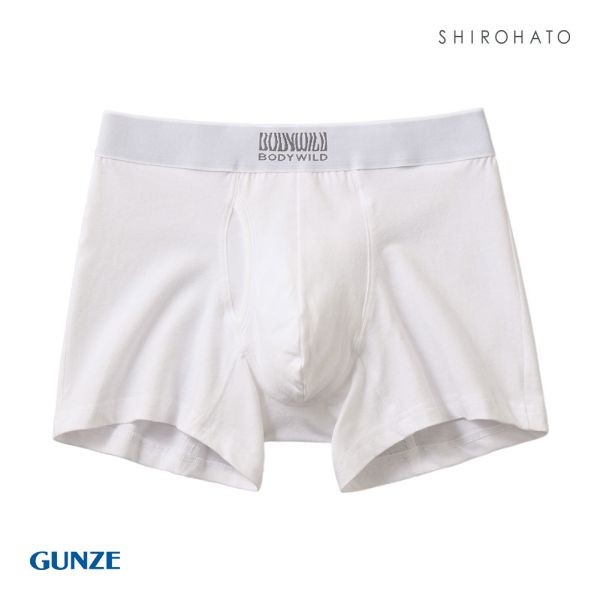 グンゼ GUNZE ボディワイルド BODY WILD ボクサーパンツ メンズ オーガニックコットン混 前あき M L LL | BODY WILD | 01