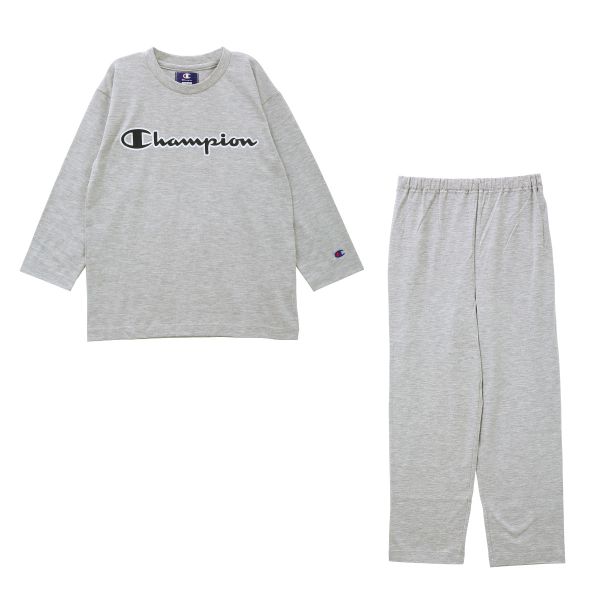 チャンピオン Champion ルームウェア パジャマ 上下セット ジュニア キッズ 男の子 長袖 Tシャツ ボトムス ロングパンツ  :69OK6001:SHIROHATO(白鳩) - 通販 - Yahoo!ショッピング