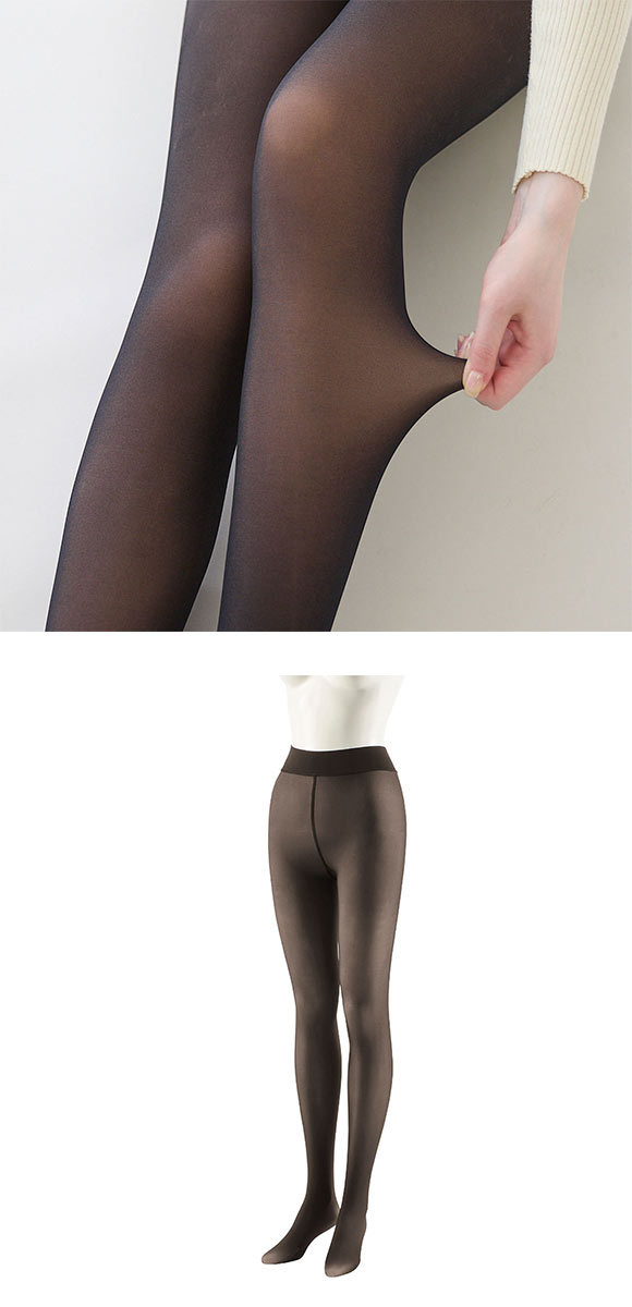 グンゼ Tuche 80デニール フェイクタイツ レディース GUNZE トゥシェ