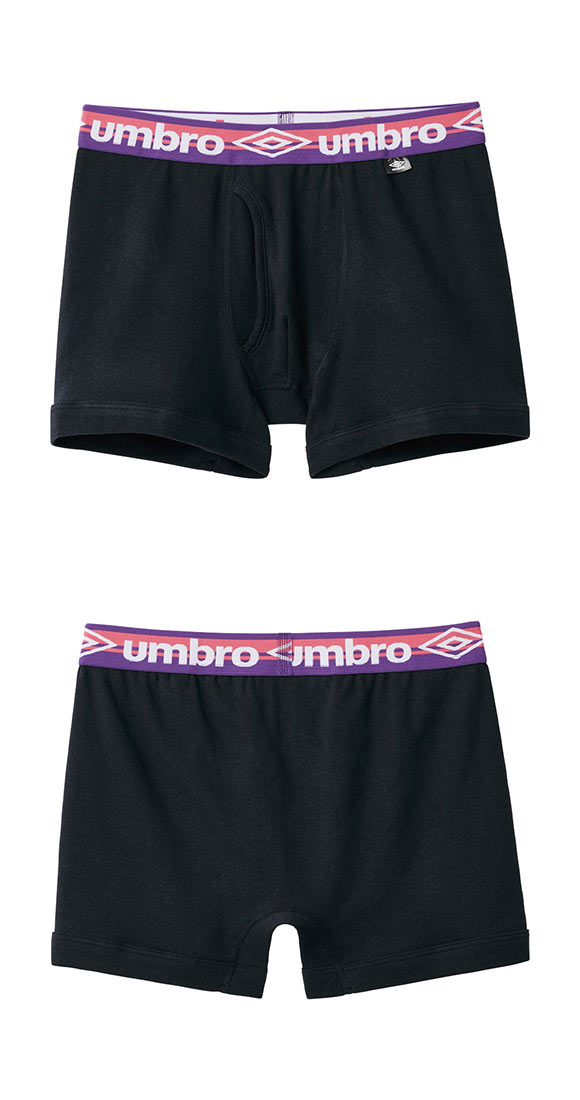 umbro アンブロ UMBRO 2P ボクサーパンツ 2枚組 メンズ ソリッド