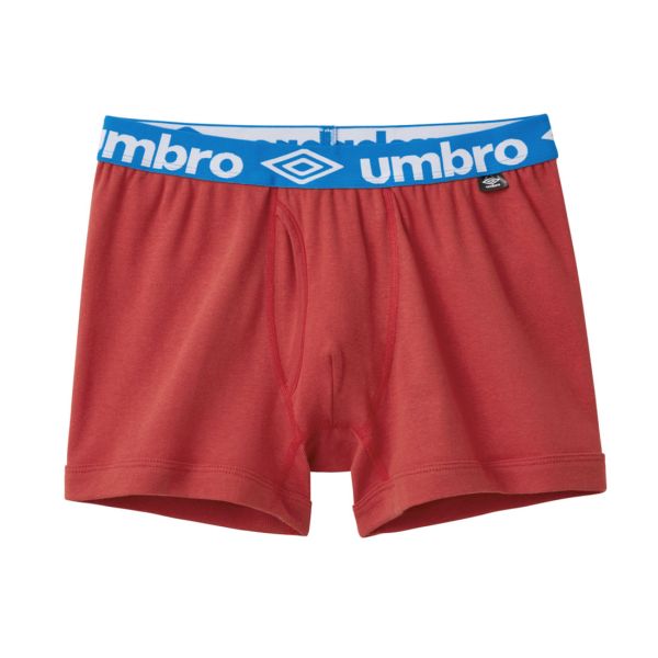 アンブロ UMBRO ボクサーパンツ メンズ ソリッド コットン 前あき