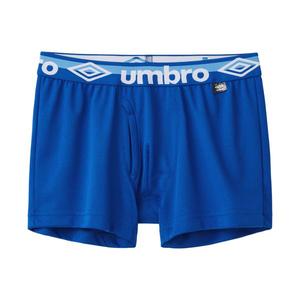 アンブロ UMBRO ボクサーパンツ メンズ ソリッド メッシュ 前あき 吸汗速乾