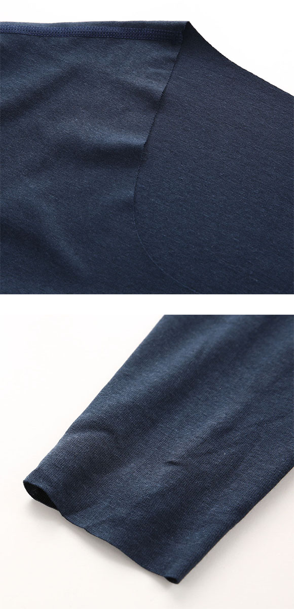 グンゼ GUNZE ワイジー YG ネクストラ NextRA+ WARM∞DEO 切りっぱなし クルーネック ロングスリーブ シャツ メンズ