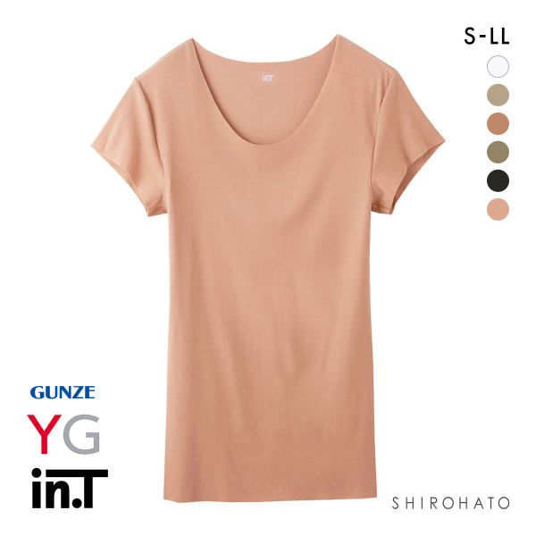 GUNZE グンゼ ワイジー YG カットオフ インティー in.T クルー