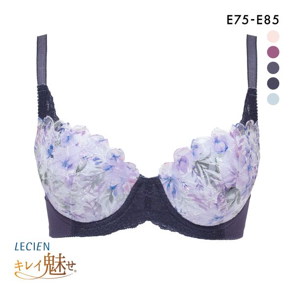 ルシアン キレイ魅せ 脇やせメイクブラ 3/4カップ ブラジャー E