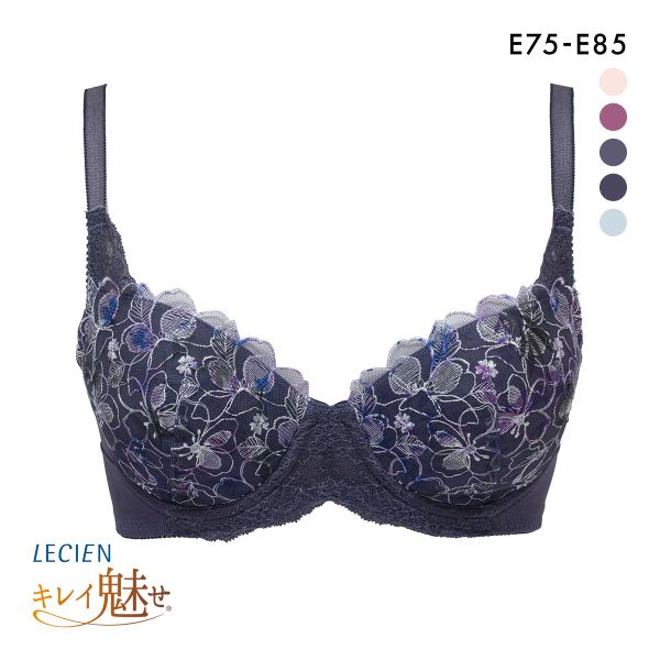 ルシアン キレイ魅せ 脇やせメイクブラ 3/4カップ ブラジャー E