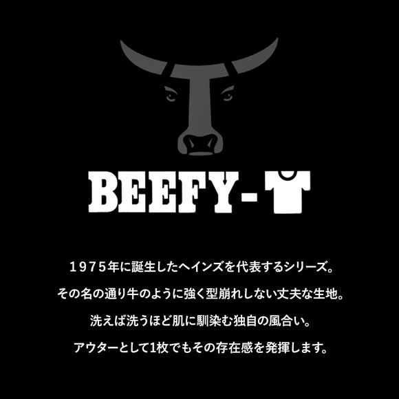 (ヘインズ)Hanes BEEFY クルーネックTシャツ ビーフィー 2P