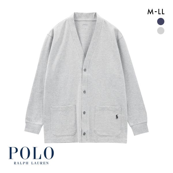 ラルフ カーディガン（POLO RALPH LAUREN）（色：グレー系）の
