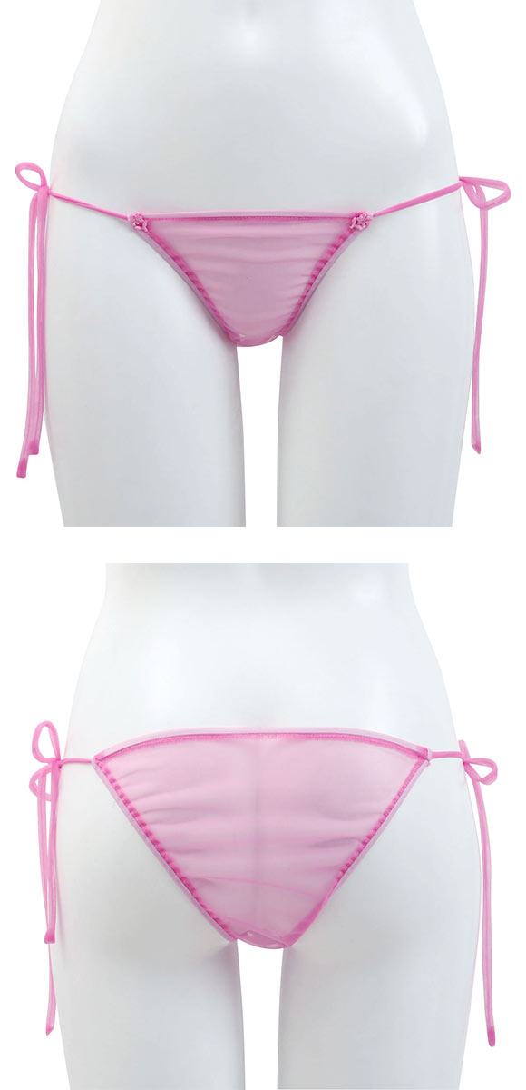 ファニィ FANY サイドリボン 紐パン ショーツ 単品 シースルー