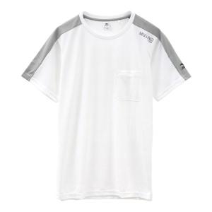 ミズノ MIZUNO メンズ アイスタッチ Tシャツ M L LL 接触冷感 吸汗速乾 紫外線カット...