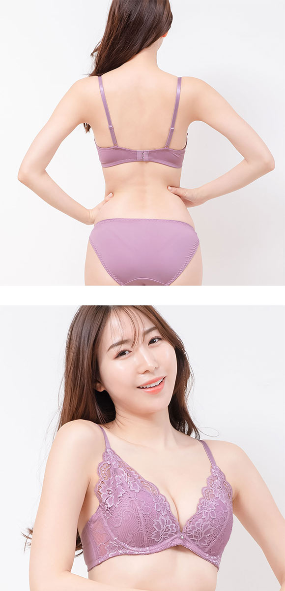 エレガント フルカップ風レーシーブラセット ABCDEF 大きいサイズ 脇高 谷間 ブラセット ブラジャー ショーツ Elegante
