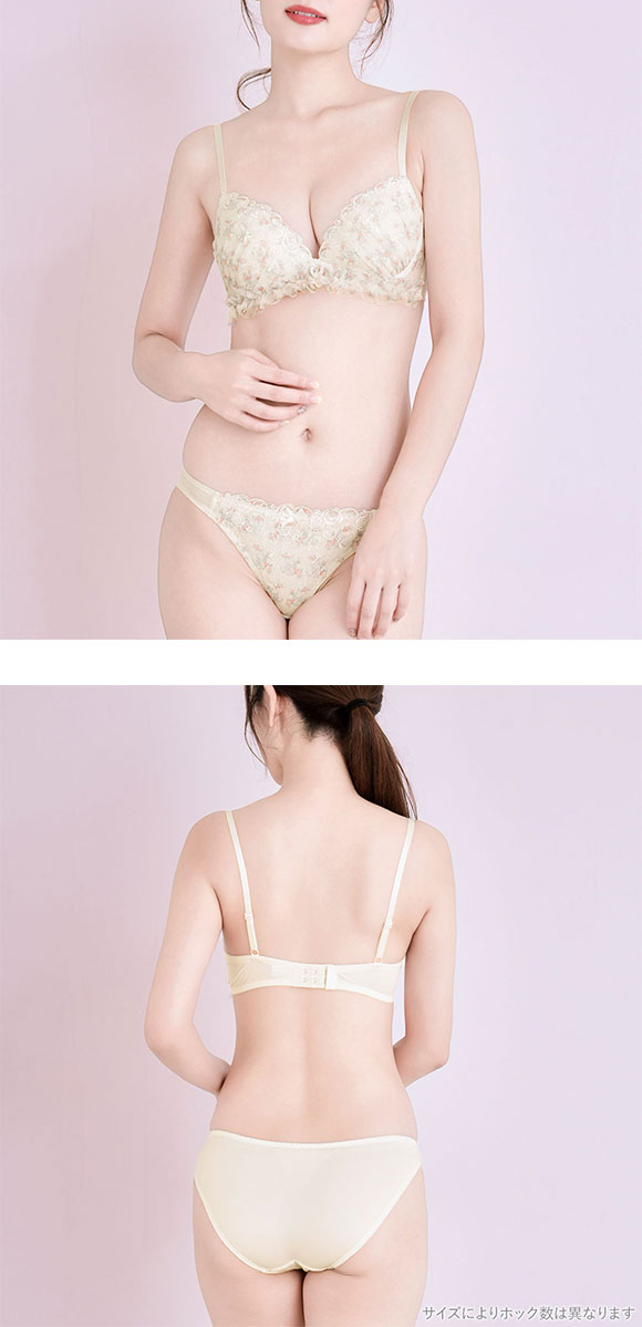 Pan Cute ブラジャー ショーツセット パンキュート ローズ