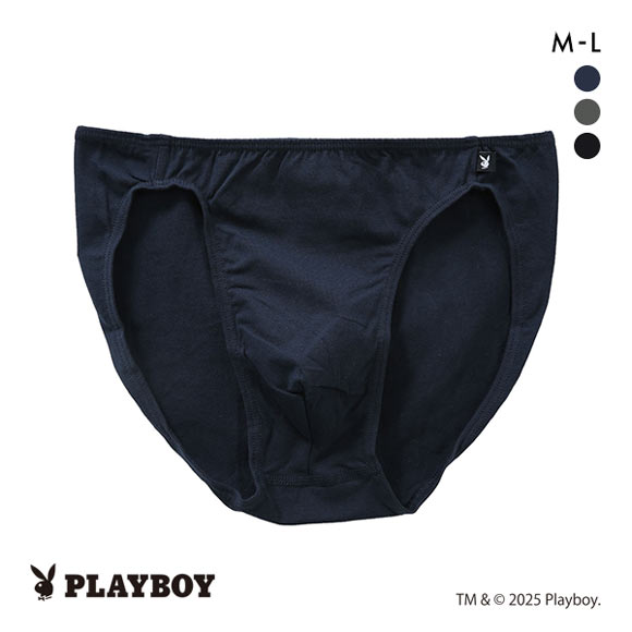 アツギ プレイボーイ PLAYBOY ミニビキニ パンツ フルバック メンズ 前閉じ ショーツ 無地