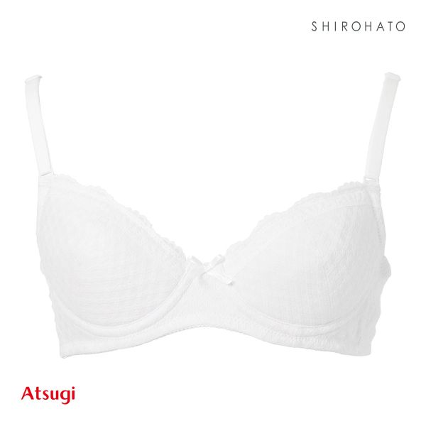 アツギ ATSUGI Hijuni ハイジュニ School ふんわりカップ 超ソフトワイヤーブラ ...