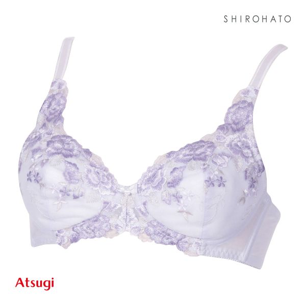 アツギ ATSUGI イーセレクト e-select ふんわり立体カップ ノンワイヤー ブラジャー ...