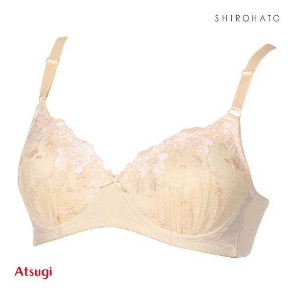 アツギ ATSUGI イーセレクト e-select シームレスカップ ノンワイヤー ブラジャー 単...