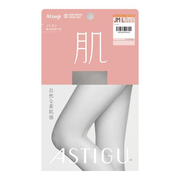 アツギ ATSUGI アスティーグ ASTIGU 肌 自然な素肌感 ゆったり Jサイズ パンティストッキング｜shirohato｜05