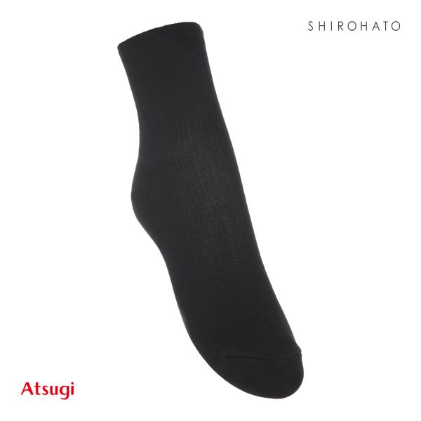 アツギ ATSUGI スクールタイム ハイカット丈 リブソックス キッズ ジュニア 2足組 靴下 学生 綿混 16-26cm｜shirohato｜03