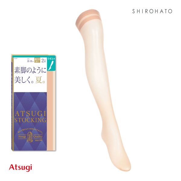 アツギ ATSUGI アツギストッキング ATSUGI STOCKING 素足のように美しく。夏。 ...