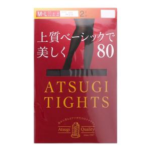 アツギ ATSUGI アツギタイツ ATSUGI TIGHTS タイツ 80デニール 2足組 発熱