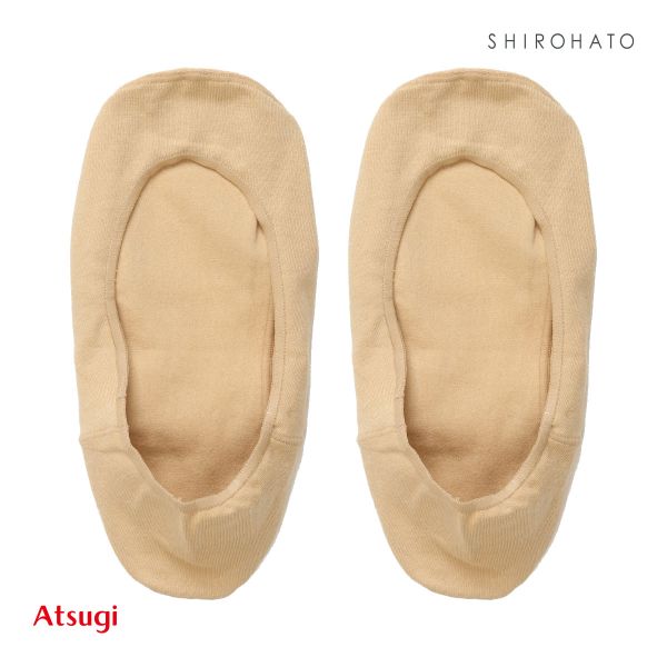 アツギ ATSUGI Foot cover 綿混プレーンタイプ フットカバー レディース 21-22cm 22-24cm 24-25cm｜shirohato｜02