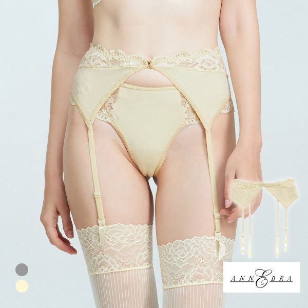 ガーターベルト 白（ANNEBRA（ファッション）／レディース下着