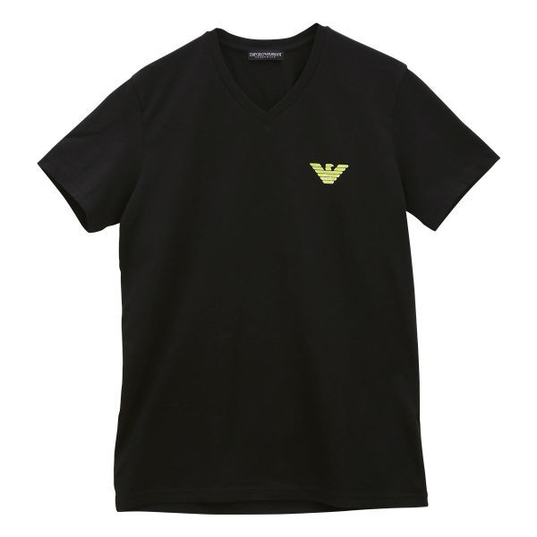 Tシャツ メンズ エンポリオ アルマーニ Emporio Armani Tシャツ 半袖 Vネック Logo バックプリント Shirohato 白鳩 通販 Paypayモール