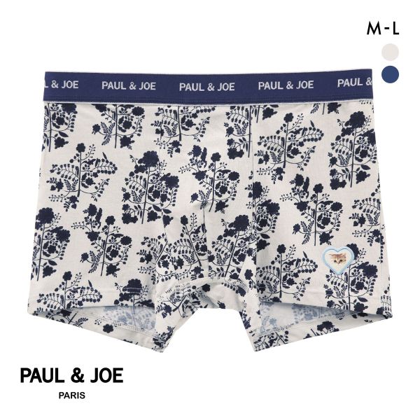 PAUL&JOE ポール ＆ ジョー フラワー＆ハートワッペン ボクサー