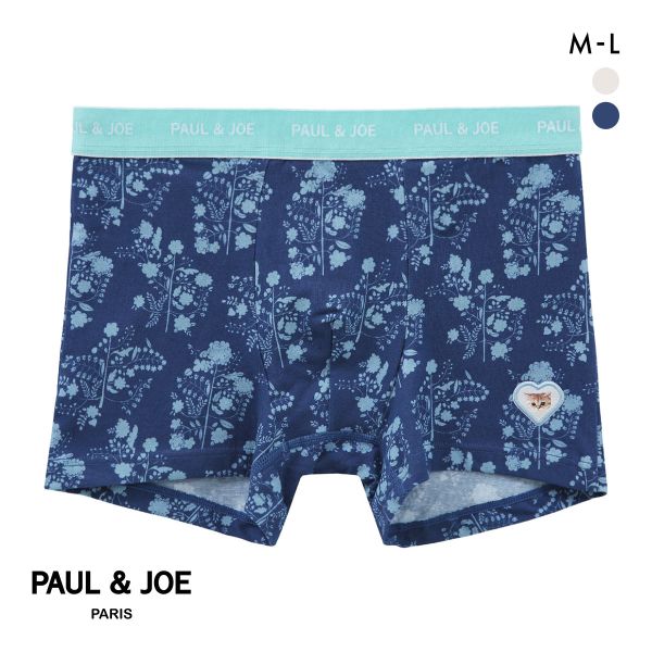 PAUL&JOE ポール ＆ ジョー フラワー＆ハートワッペン ボクサー