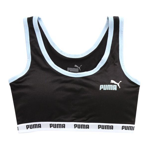 プーマ PUMA キッズ ジュニア ハーフトップ ガールズ RENU 女の子 スポーツブラ 単品｜shirohato｜02