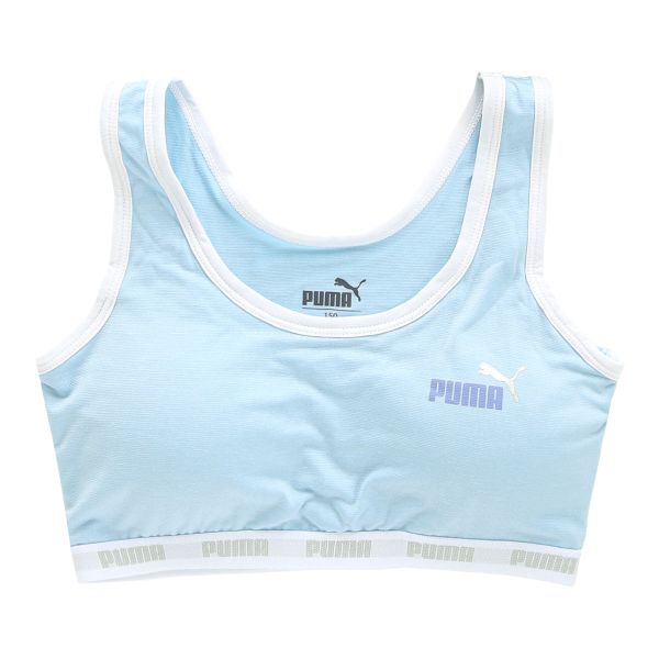 プーマ キッズ ジュニア ハーフトップ ガールズ RENU スポーツブラ 単品 PUMA 女の子