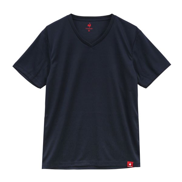 ルコック スポルティフ le coq sportif 半袖 Vネック キシリトール加工 ハニカムメッシュ DRY Tシャツ インナー メンズ スポーツ