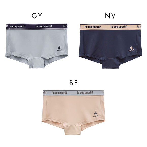 ルコックスポルティフ 1分丈 ショーツ レディース ボクサータイプ le coq sportif
