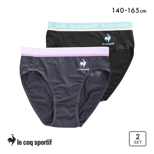 ルコックスポルティフ 女児 ショーツ 2枚セット 女の子 キッズ ジュニア le coq sport...