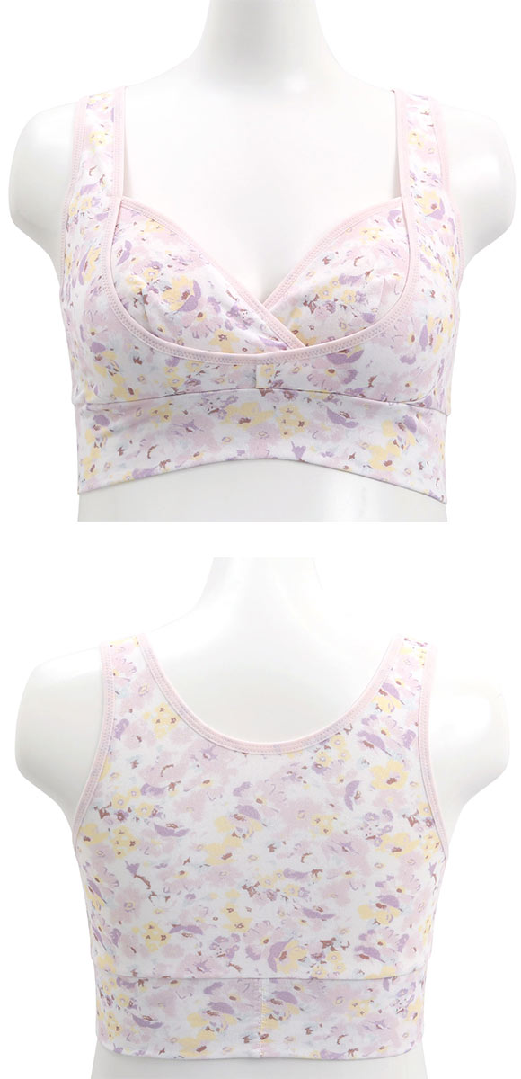 犬印 INUJIRUSHI ママのためのバストサポートブラ カシュクール 産前-産後 マタニティ 授乳ブラ ML