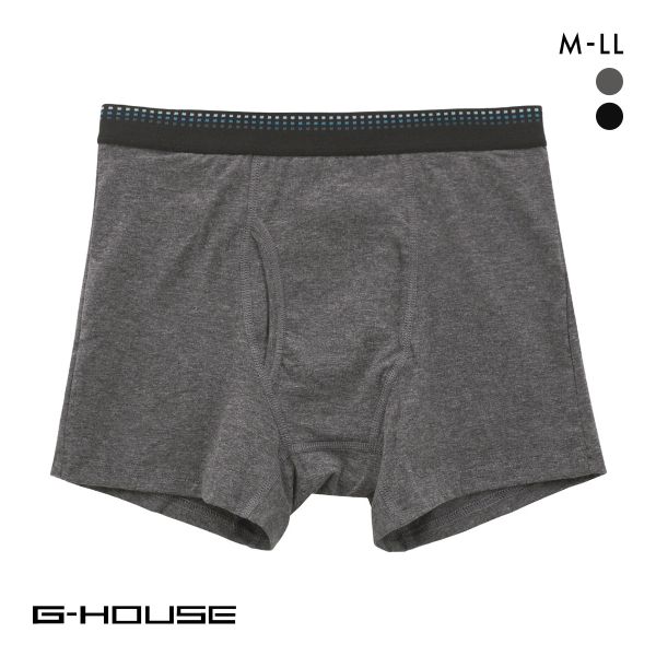 ジーハウス ハンモックサポーター ハンモック ボクサーブリーフ 天竺 前開き G-HOUSE | SHIROHATO | 01