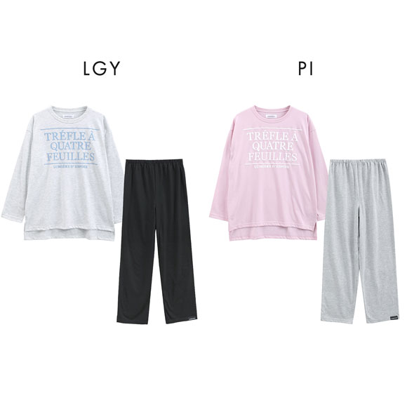 ラブトキシック Lovetoxic ルームウェア パジャマ 上下セット スウェット 長袖 ロングパンツ ジュニア キッズ 女の子 トレーナー