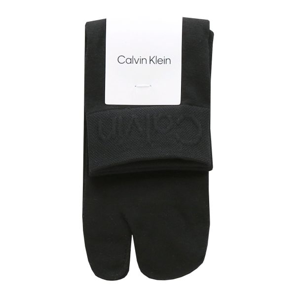 カルバン・クライン Calvin Klein レーヨン混 足袋ソックス クルー丈 レディース 靴下 ...