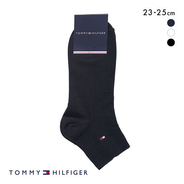 トミー・ヒルフィガー TOMMY HILFIGER クルー丈ソックス ワンポイント