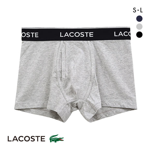 ラコステ LACOSTE TRUNK ボクサーパンツ メンズ JAPAN EXCLUSIVE 前開き ベーシック